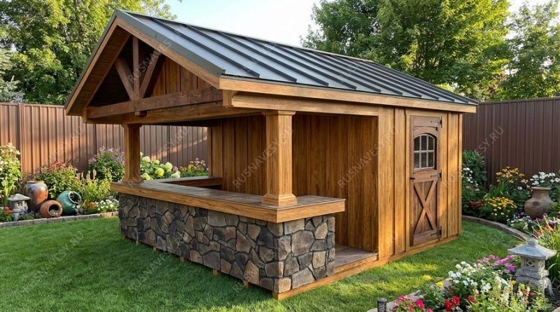 Летняя кухня Углил фото 1